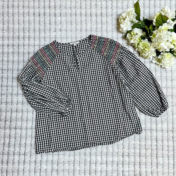Madewell Gingham blouse - Picture 2 of 4